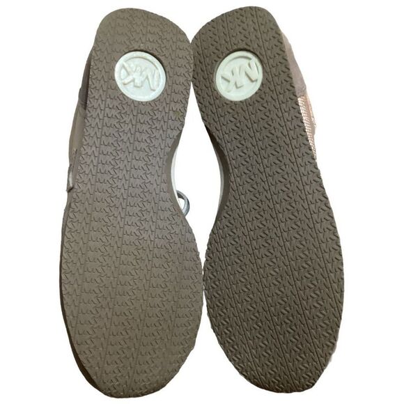 Michael Kors Stanton Trainer Metallic Lace Up Sneaker - Picture 8 of 16